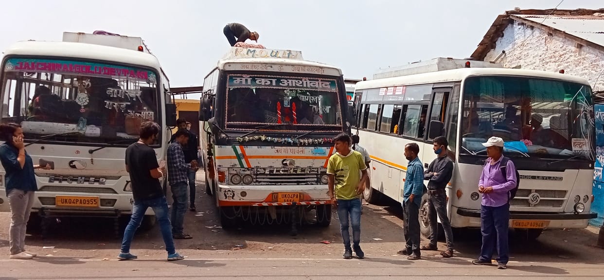 One More Bus Froem Almora Depot Moved to Chardham