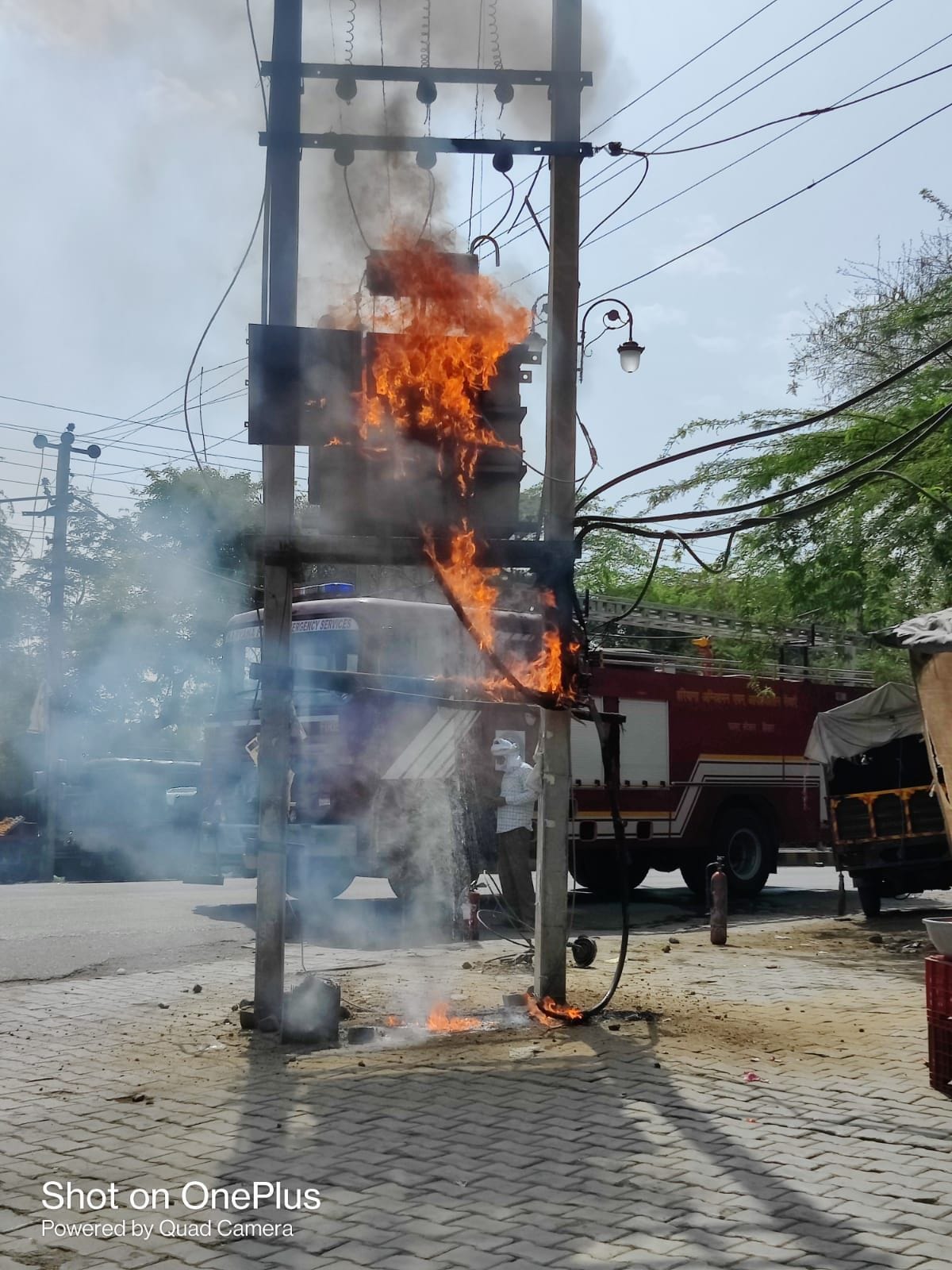 Transformers blowing in 46 to 47 degree temperature, power supply being interrupted for three days
