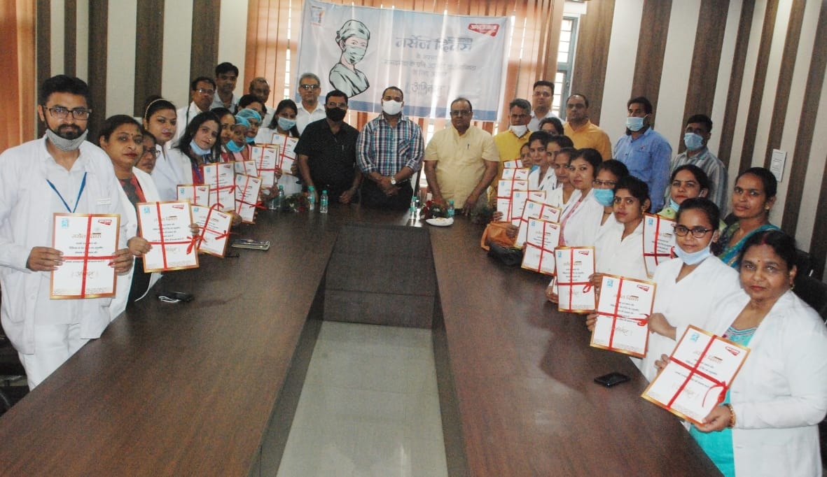 Honoring the courage and dedication of the nurses
