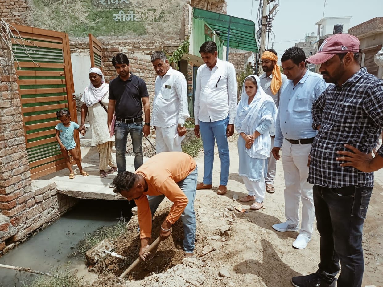 Notice given to 40 for shedding waste water, disconnected six drinking water connections