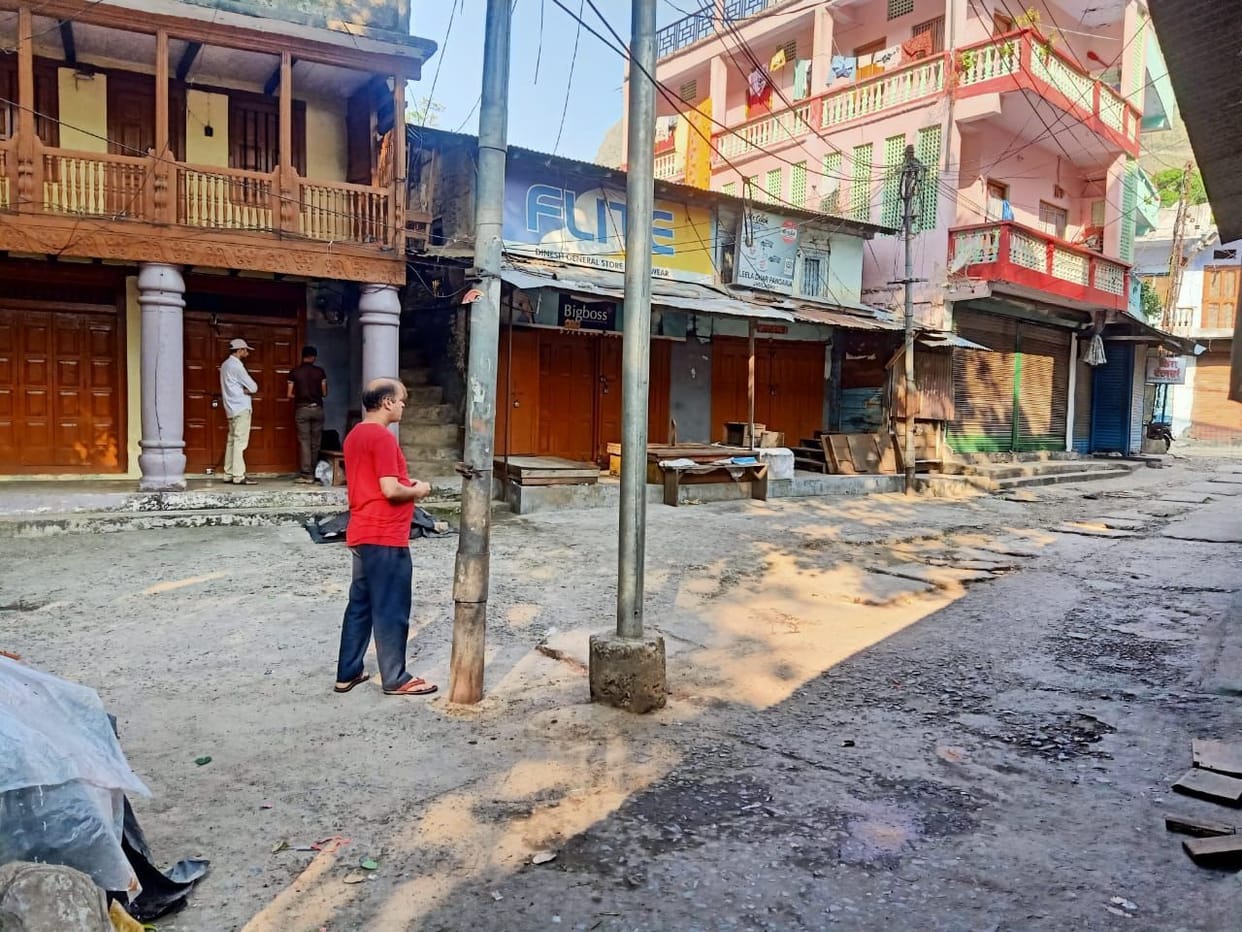 Marcket Closed By Nepal Border Sealed