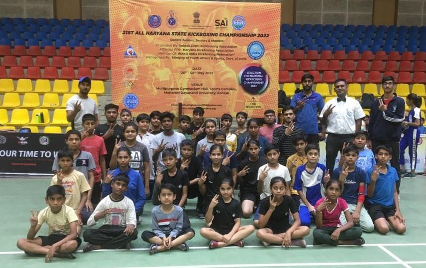 43 children won medals in K Boxing