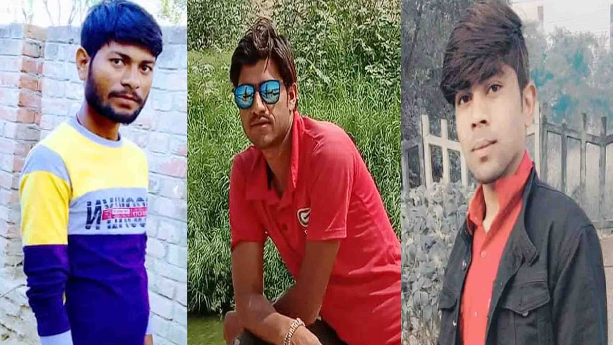 Road accident in Banda, three bike riders died after being hit by a truck