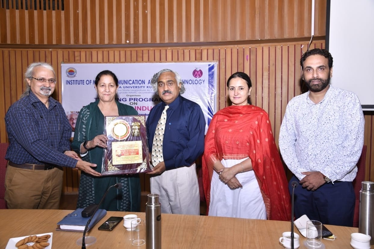 Information given about change in print media industry, Kurukshetra