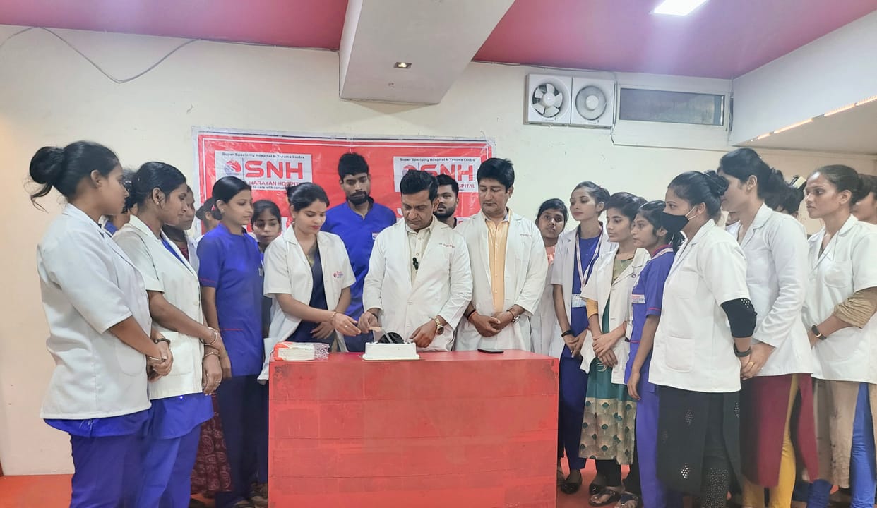 Nursing students took a pledge to serve