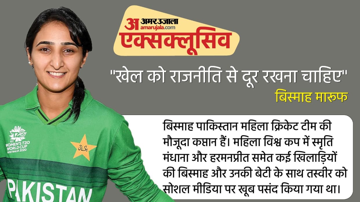 Bismah Maroof Interview: Pakistan Womens Cricket Team Captain Exclusive Interview with Amar Ujala, Know What Bismah Says in Hindi