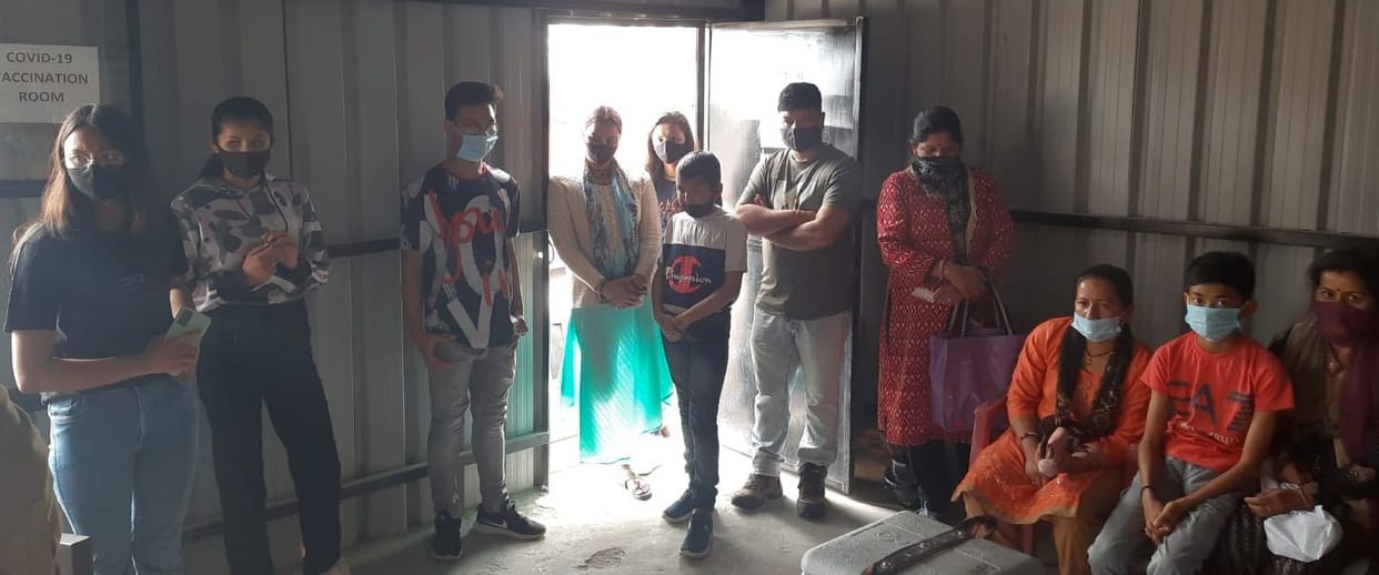 10 percnet children remain for vaccination.