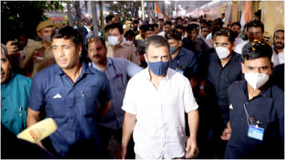 राहुल गांधी।