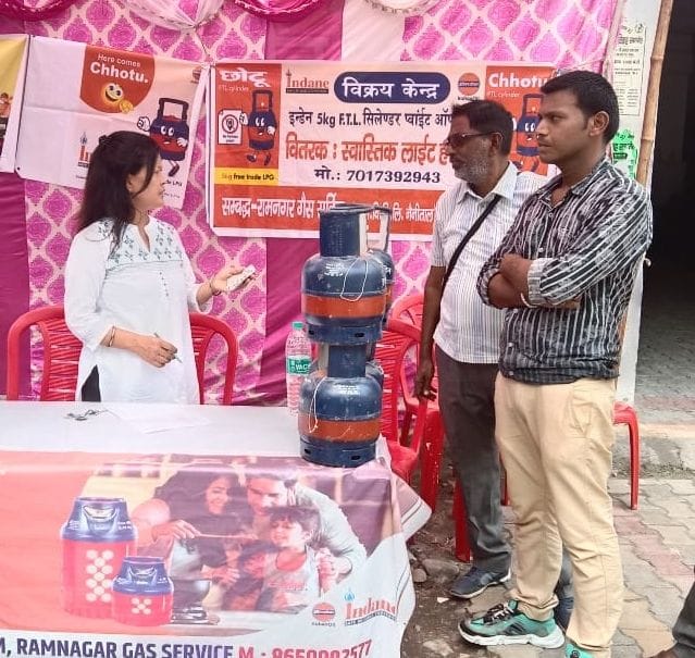 Information given to consumers of gas cylinder