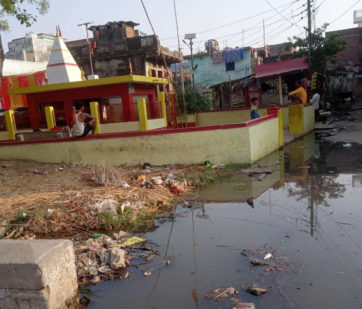 Crores are spent every month on cleaning, yet the drains of the villages are ringing