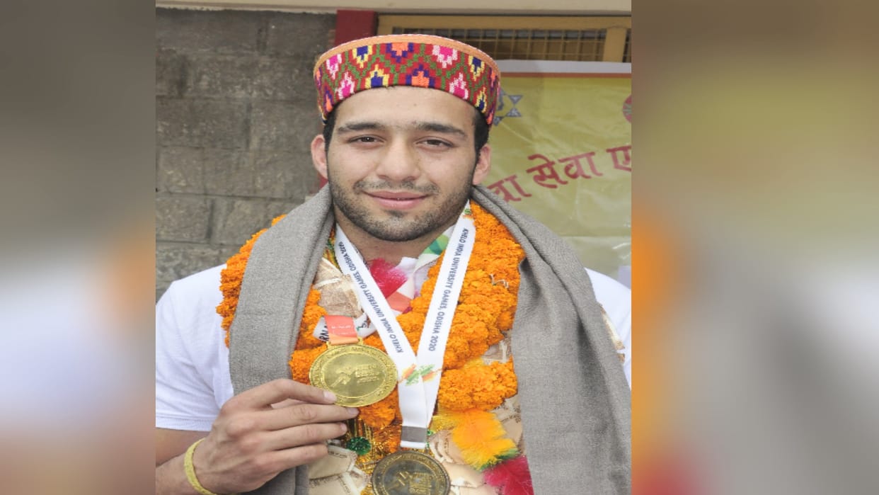 Saksham of Manali will play in World University Games, will represent the country