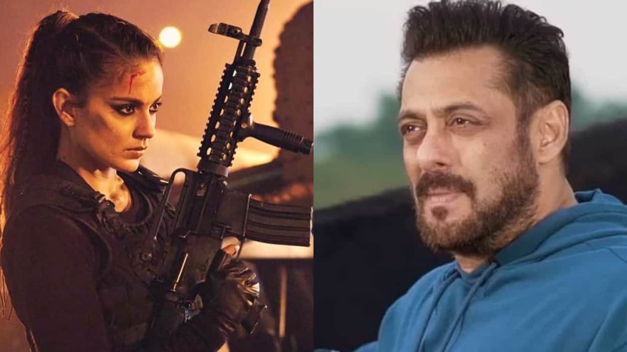 Salman Khan shared the trailer of Kangana ranaut film Dhaakad on social media, wished the entire team very best