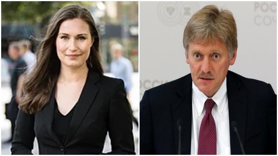 The Kremlin says that Finland's move to join NATO won't help stability and security in Europe 