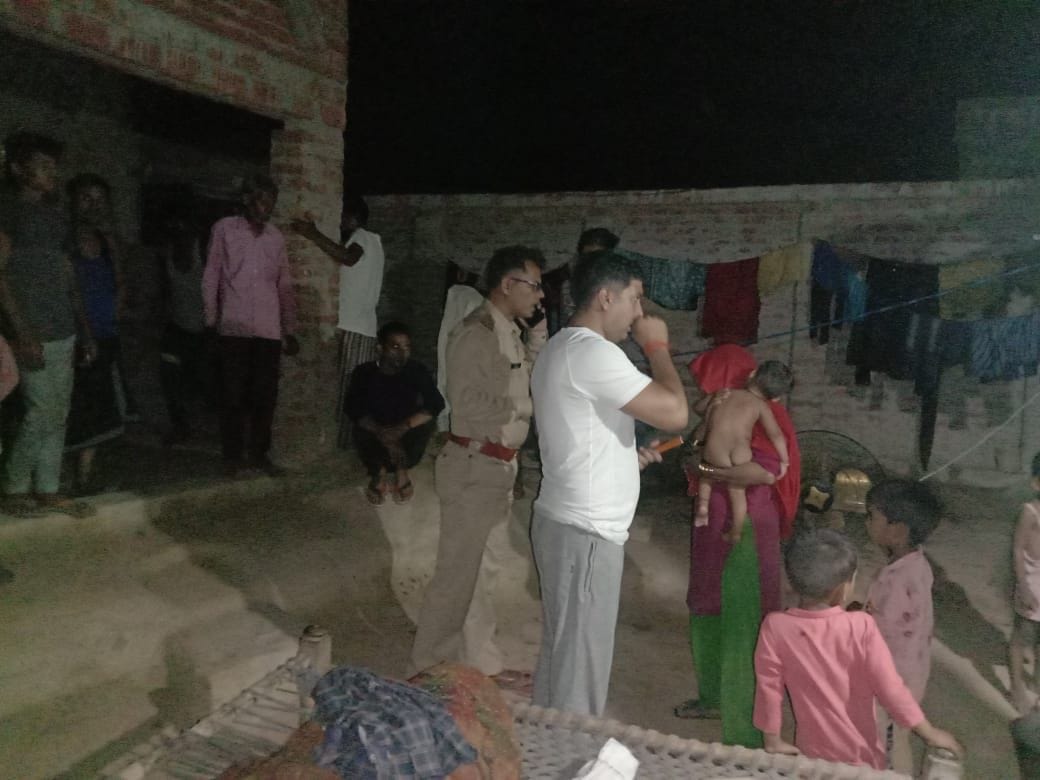 The young man attacked the brother-in-law with a sharp weapon, serious