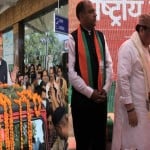 भाजयुमो राष्ट्रीय प्रशिक्षण शिविर में जेपी नड्डा व जयराम ठाकुुर।