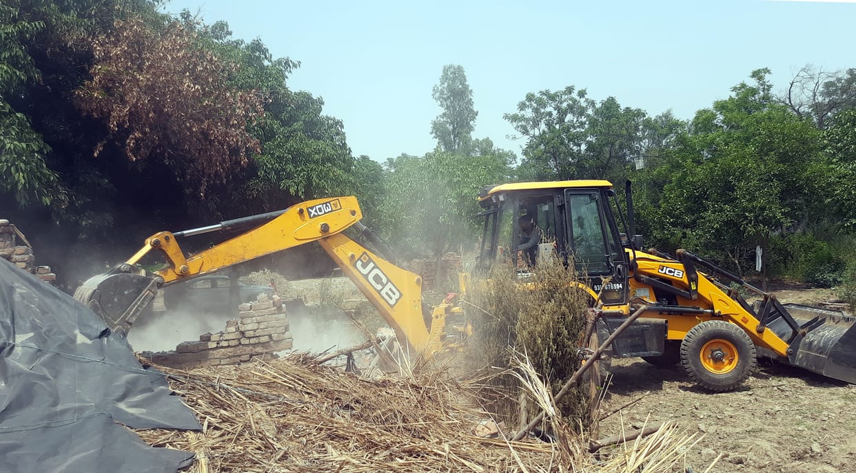 27 bighas of pasture land freed from possession