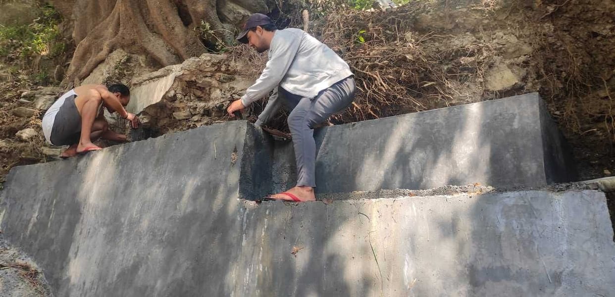 Water Lekage from Tank After One months of Construction