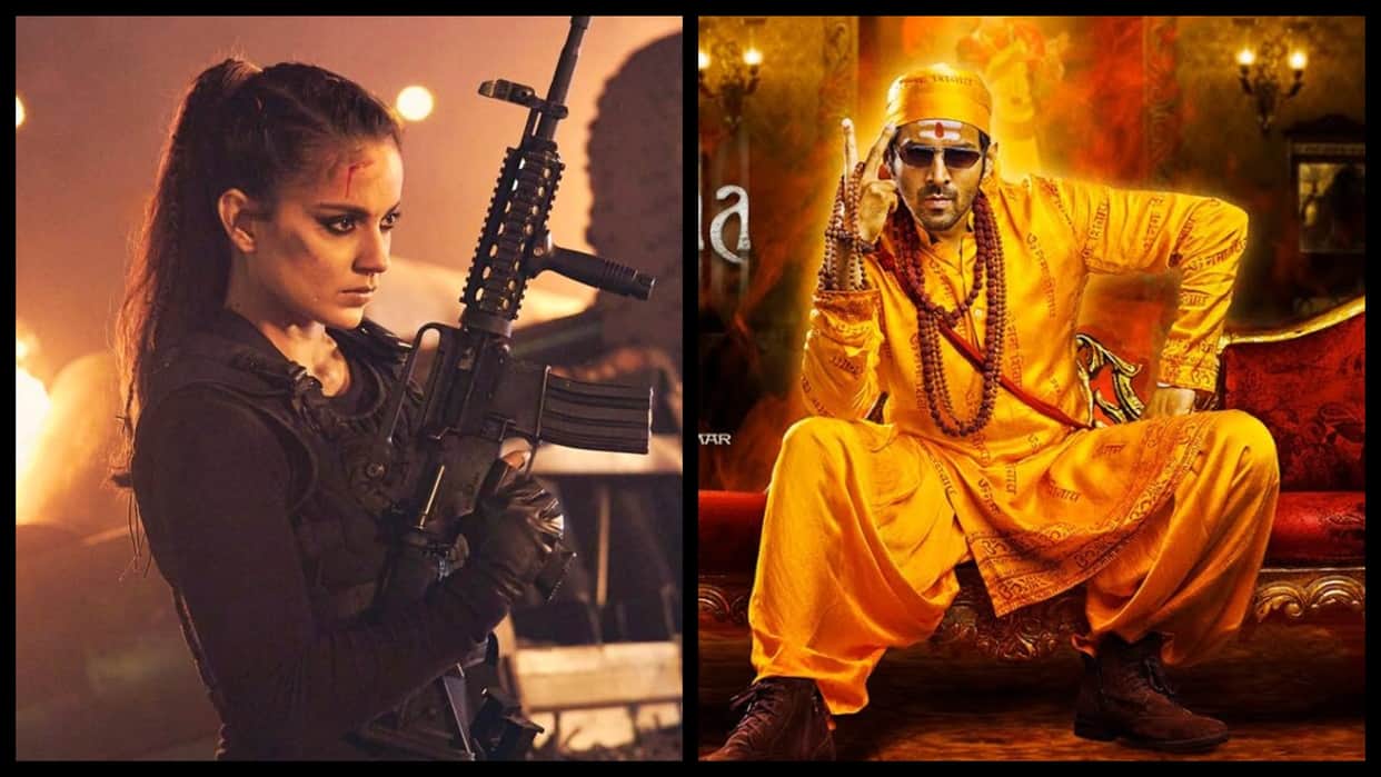 Dhaakad Kangana Ranaut speaks about her film clash with Kartik Aaryan bhool bhulaiyaa 2 on box office