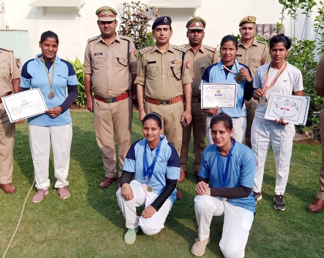 Female constable Rajni topped the race