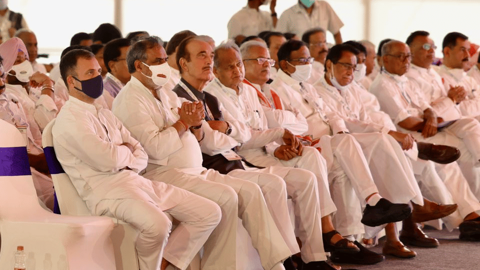 Congress Chintan Shivir: Sonia Gandhi attacks Narendra Modi, Says- people are living under the shadow of fear and insecurity, minorities on target