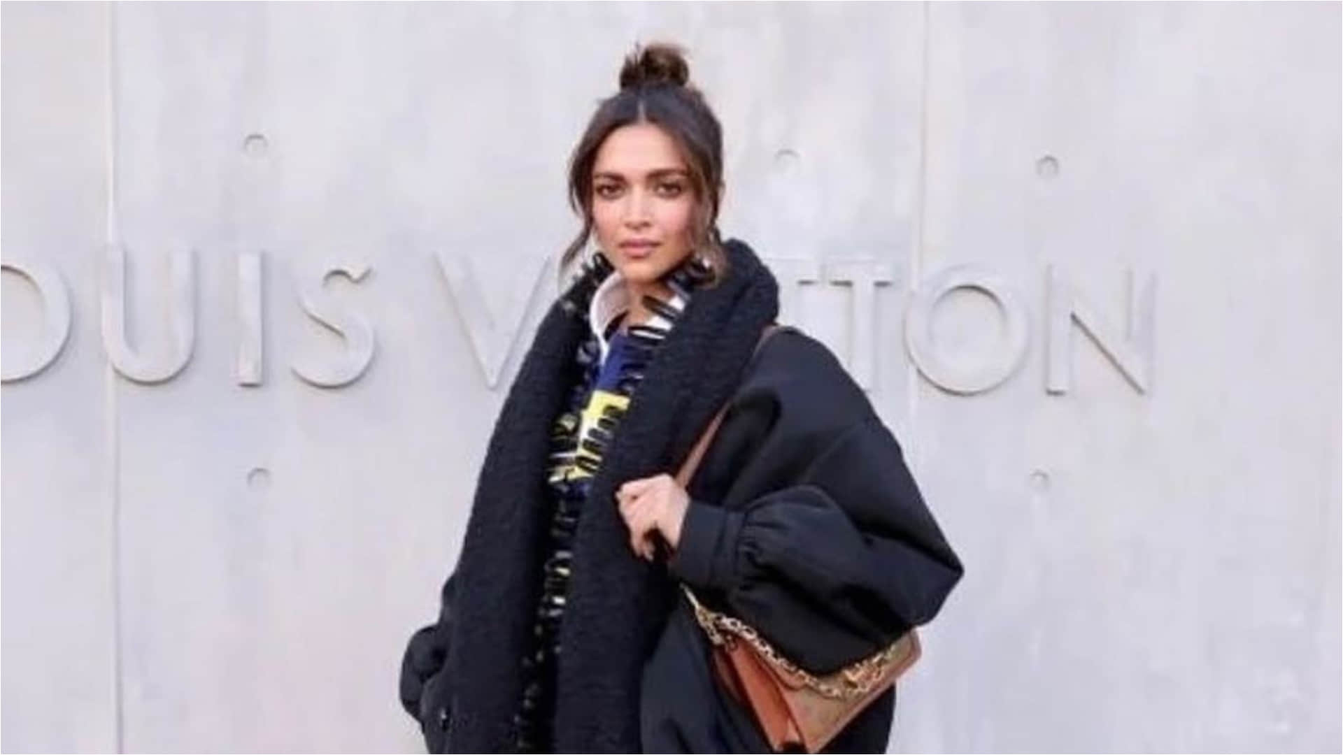 deepika padukone chik look in louis vuitton cruise show 2023 first appearance after become brand ambassador