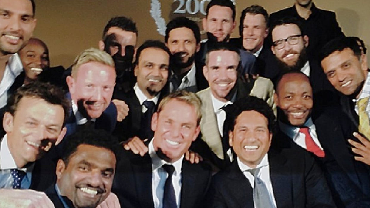 Doctor Strange fan Tendulkar: Sachin Tendulkar shared photos with legends Shane Warne, Adam Gilchrist and Shahid Afridi, calls them Multiverse of Madness