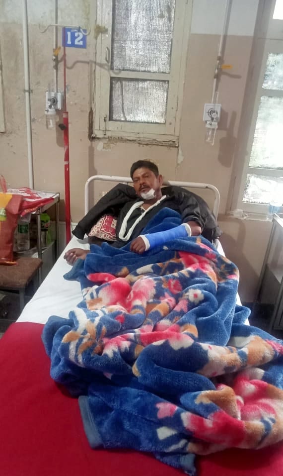 Person injured in leopard attack, under treatment in hospital