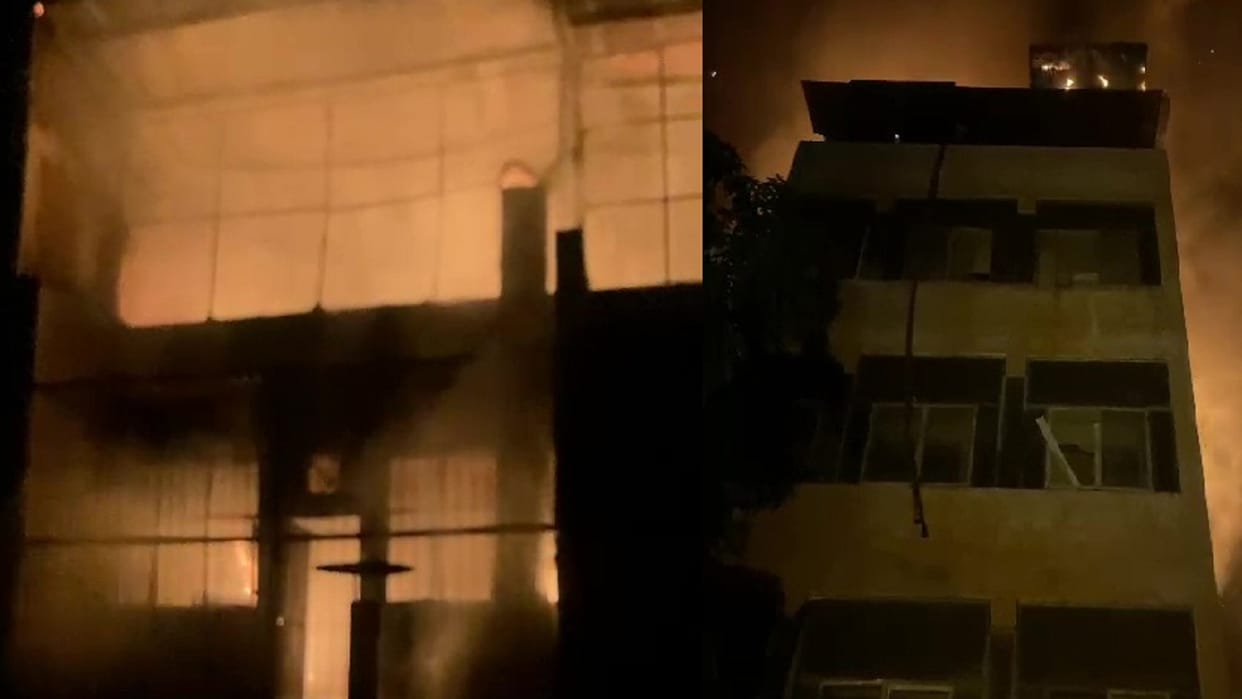 Delhi Fire breaks out in three factories in Kirti Nagar industrial area loss worth lakhs