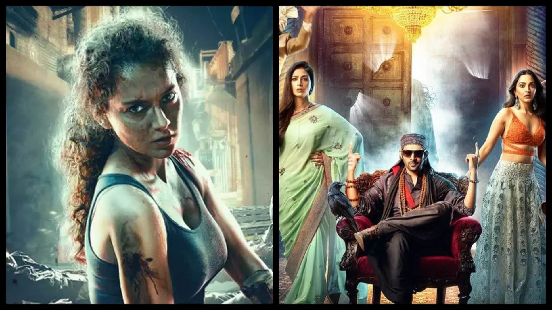 Dhaakad vs Bhool Bhulaiyaa 2 prediction Which film can win on the first day at the box office, know here