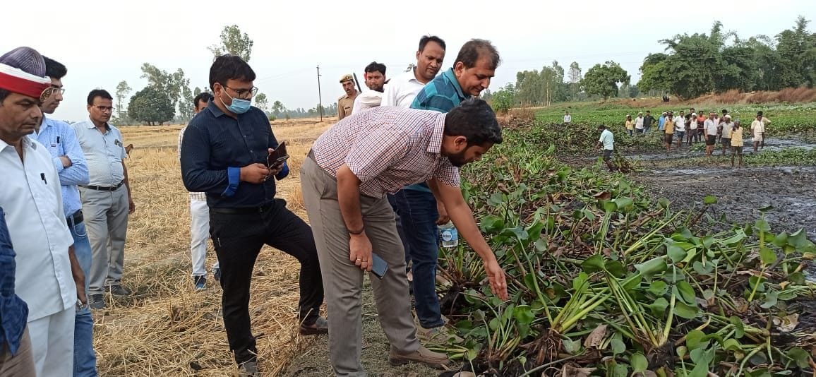 DM reached the place of origin of Gomti after walking three km