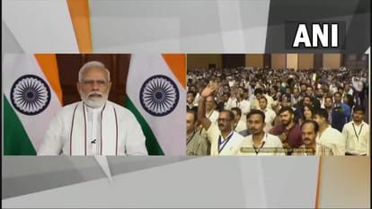 MP Startup Conclave: PM Modi launched the startup policy of MP, said- the world's third largest startup eco-system in India
