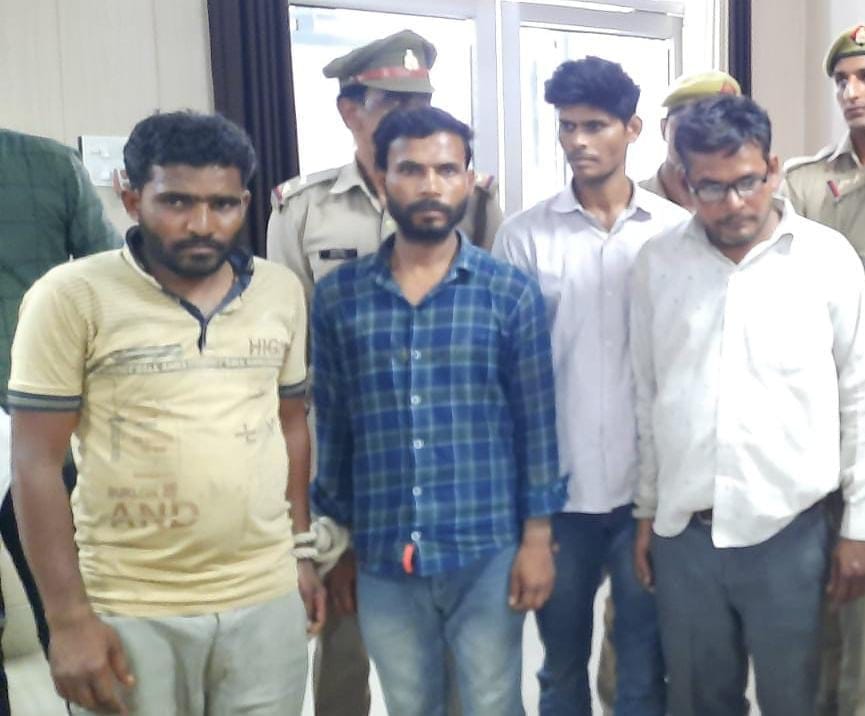 Four inter-district vehicle thieves arrested, one absconding
