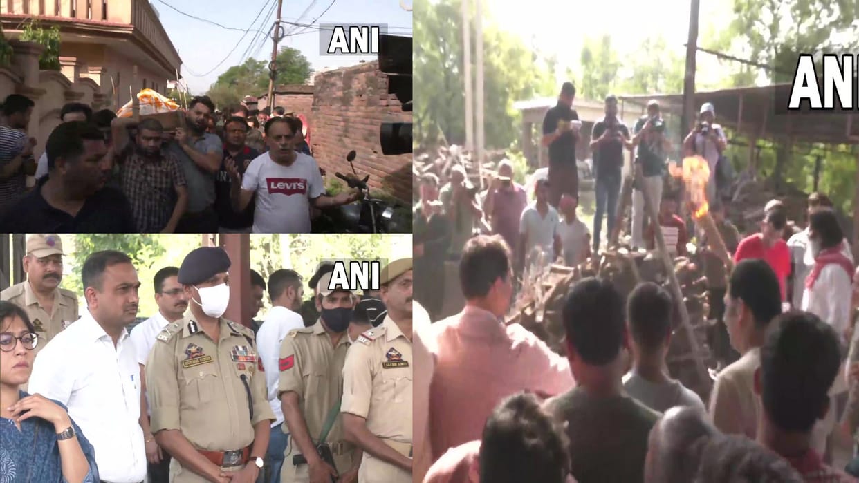 Rahul Bhatt kashmiri pandit last rites many officers present shot dead in tehsil office on 12 may by terrorist