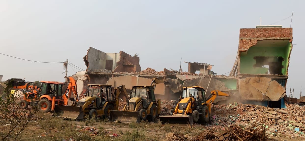 bda demolished encroachment
