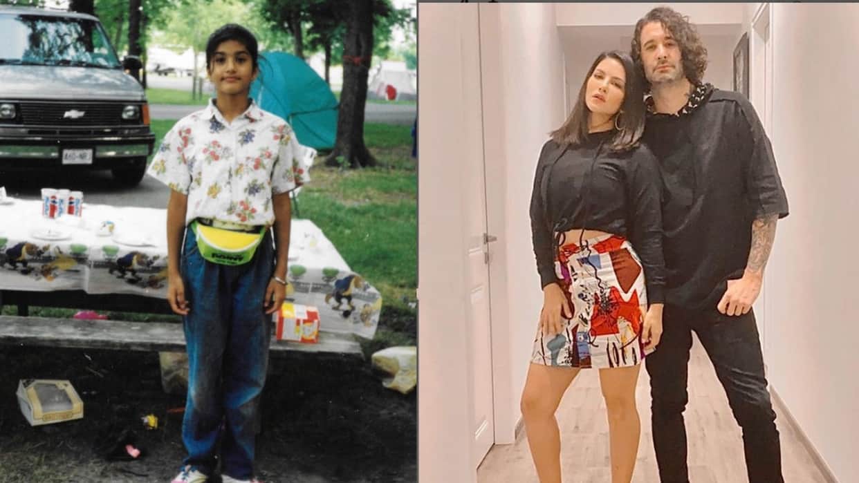 Daniel Weber wishes wife Sunny Leone on 41st birthday shares her childhood pic