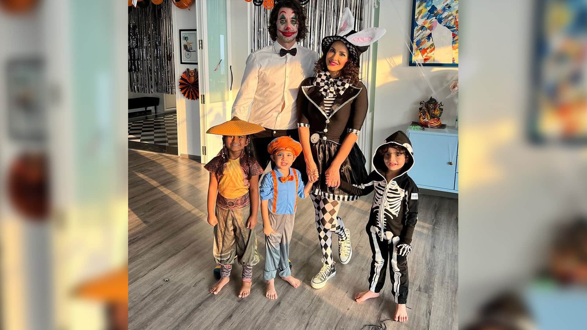 Apart from being an actress Sunny Leone is also a good mother to Nisha, Asher and Noah