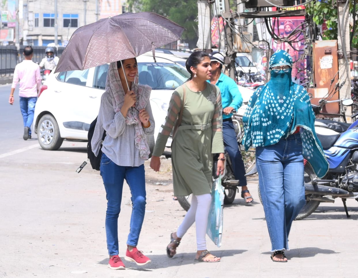 The maximum temperature increased by 4.7 degrees in four days, everyone is troubled by the heat wave