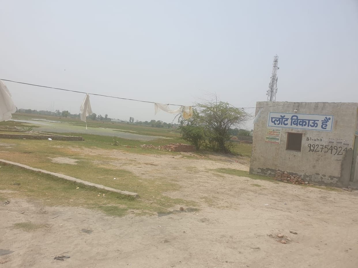 Aligarh: Illegal occupation of 400 years old puddle, written plot is for sale