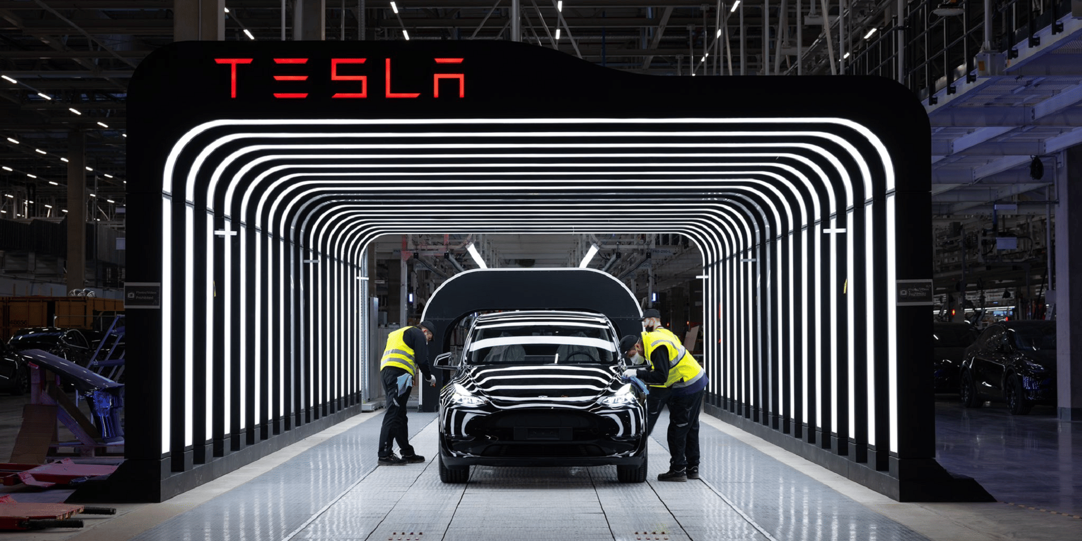 Elon Musk's Tesla says it will offer pay rise to workers at its German plant