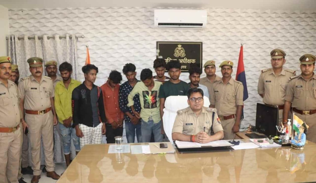 Eight accused arrested with eight stolen bikes