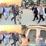 सीएम जयराम ने किया रिज का निरीक्षण।