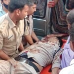 गुना में पुलिस पर हमला