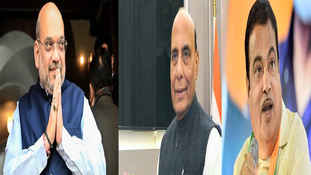amit Shah, Rajnath singh and nitin Gadkari will come to Tridev sammelan after Modi government's program