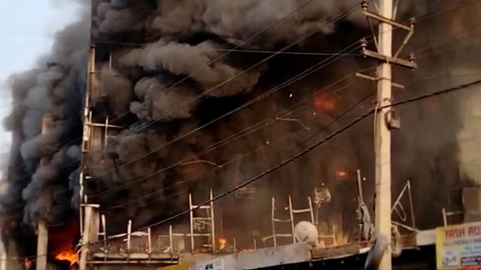 Delhi Mundka Fire Main accused building owner Manish Lakra arrested