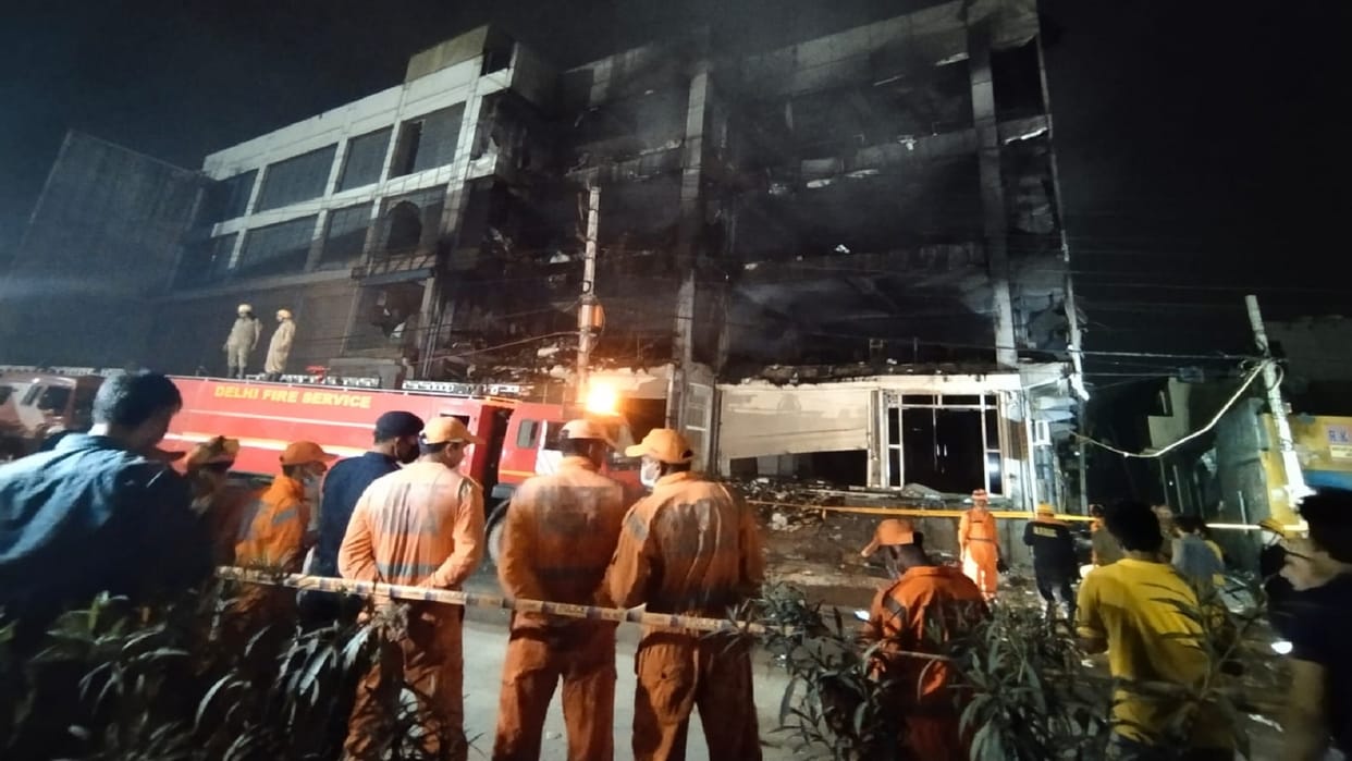 Delhi Mundka Fire: many illegal Guest houses run in small buildings in the Karolbagh, Most of them do not have permission to run hotels by lawful rules