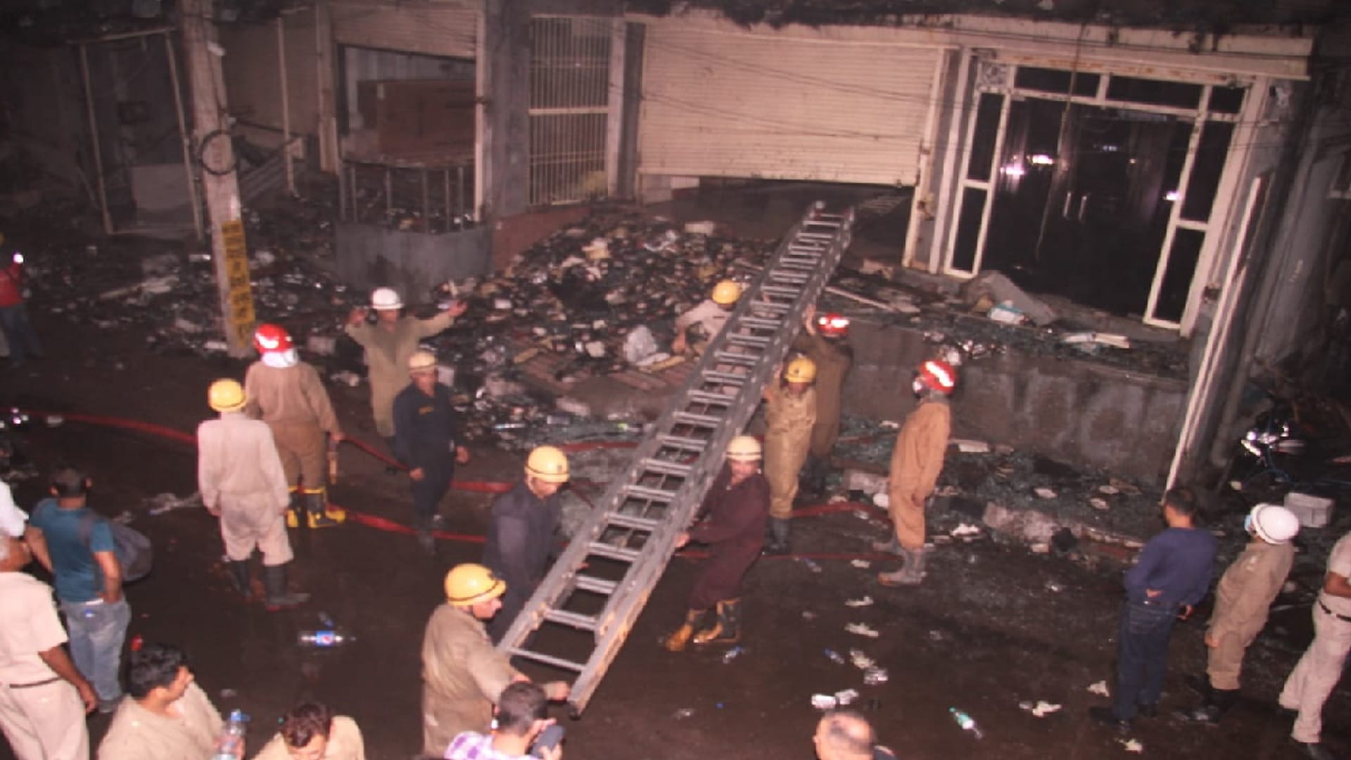 Delhi Mundka Fire Most of the bodies made of coal, DNA will be identified see photos