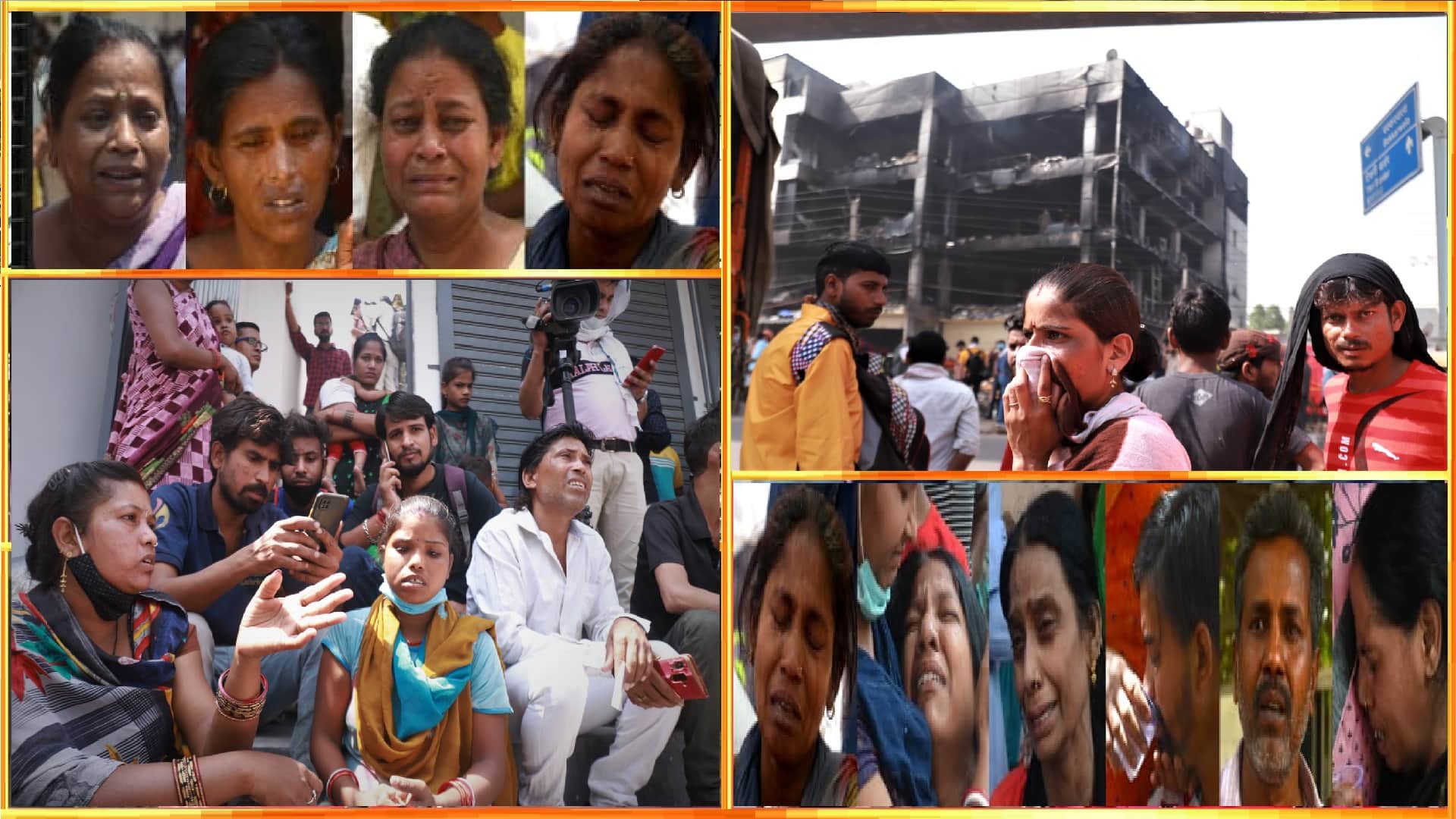 delhi mundka fire victims women do not even have time to mourn they have worried about livelihood and future