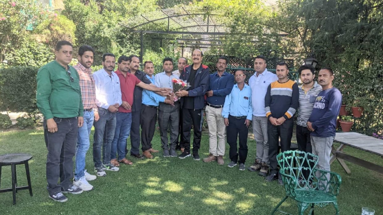 Harsh Mahajan advocated to contest from Chamba Sadar, the pradhan of 14 panchayats met in Shimla