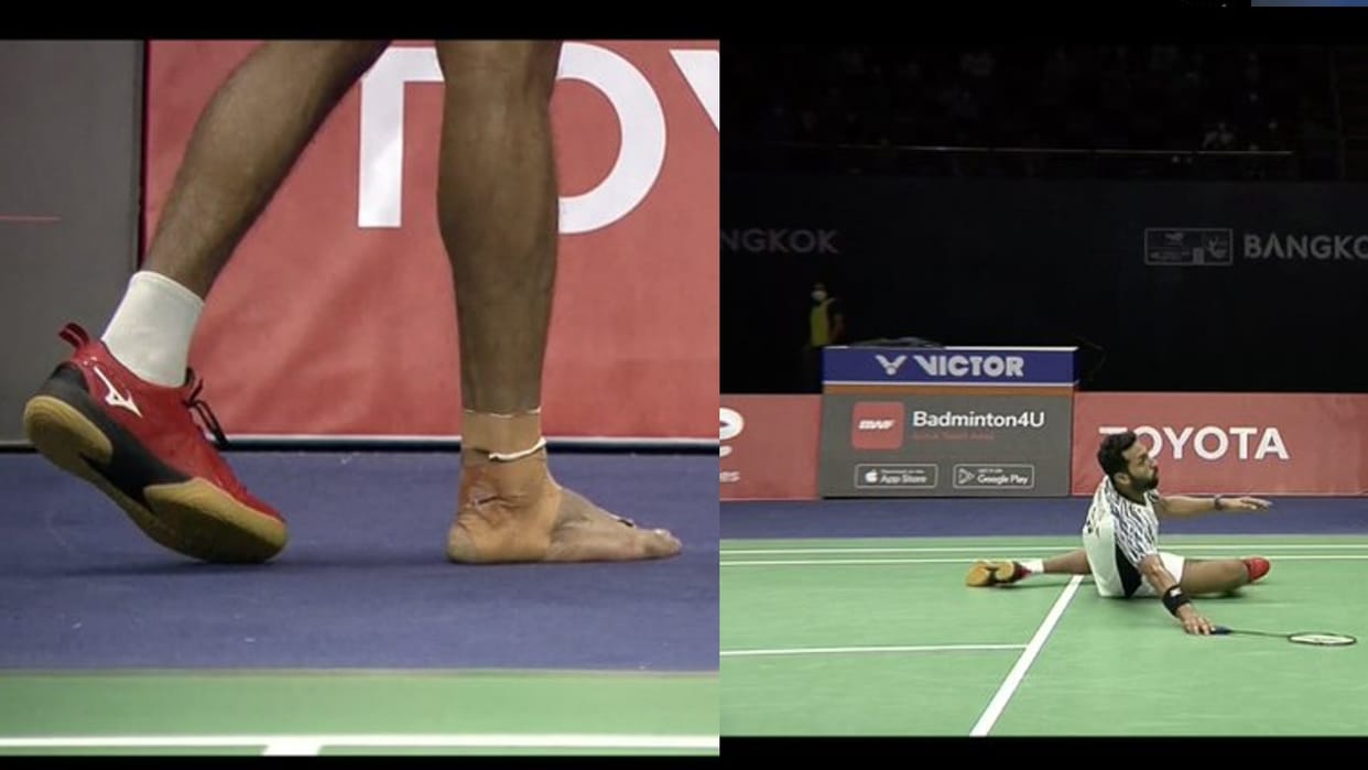 HS Prannoy plays for India after ankle injury won match and place India in Thomas cup Final