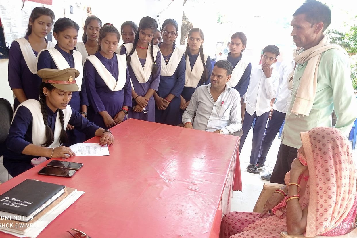 Police Station Visit: Students understood the working of police